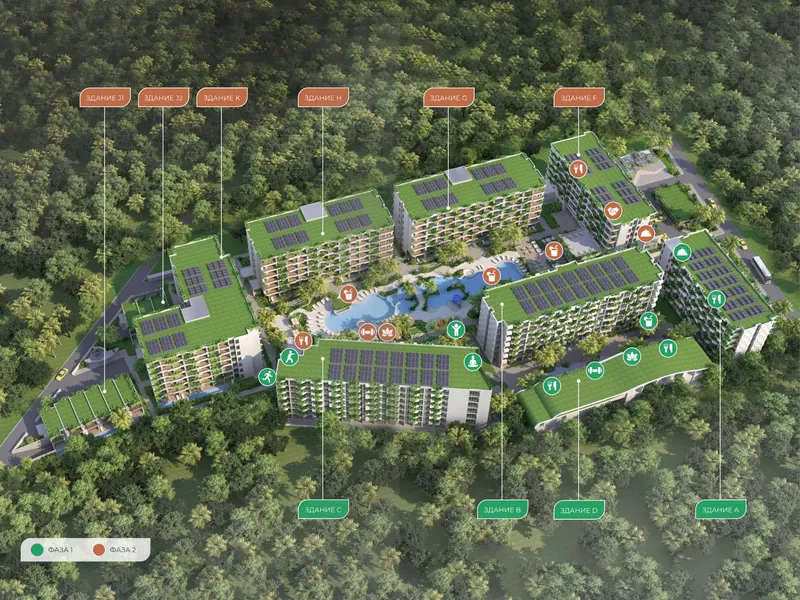 Apartment 2-bedroom 75 sqm in Layan Green Park (Layan) · photo