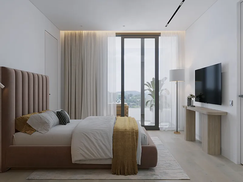 Apartment 2-bedroom 75 sqm in Layan Green Park (Layan) · interior