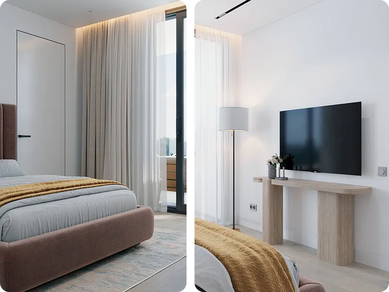 Apartment 2-bedroom 75 sqm in Layan Green Park (Layan) · interior