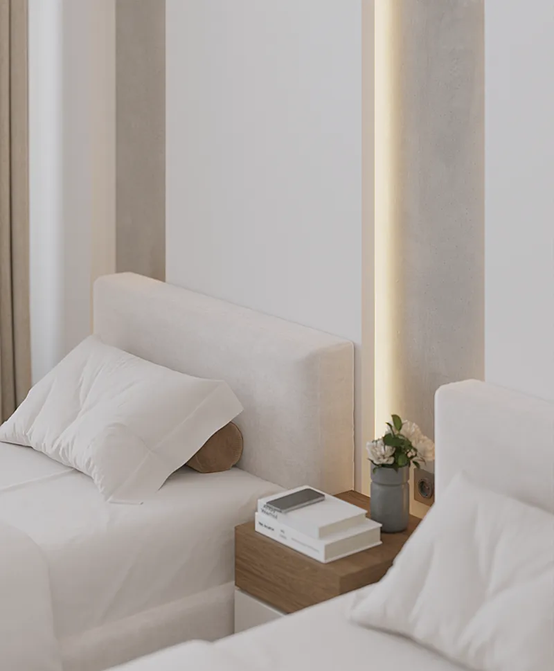 Apartment 2-bedroom 75 sqm in Layan Green Park (Layan) · bedroom