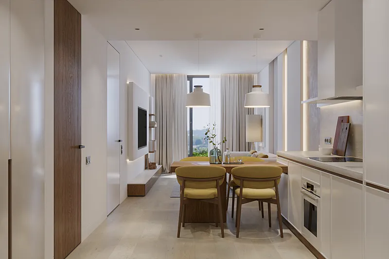Layan Green Park, kitchen