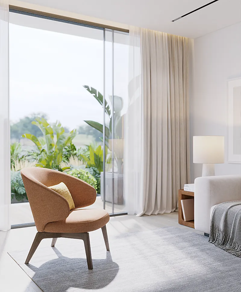 Apartment 2-bedroom 75 sqm in Layan Green Park (Layan) · living room