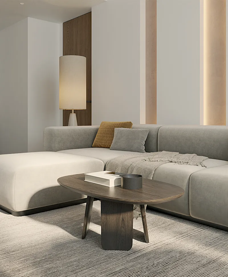 Apartment 2-bedroom 75 sqm in Layan Green Park (Layan) · living room