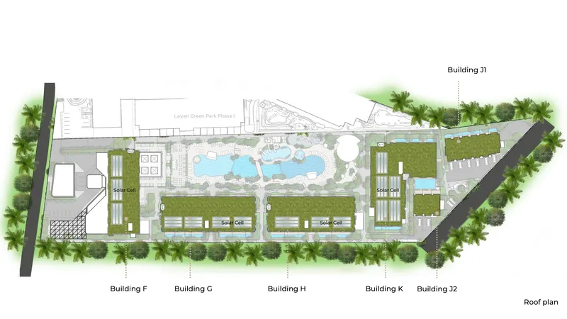 Apartment 2-bedroom 75 sqm in Layan Green Park (Layan) · photo