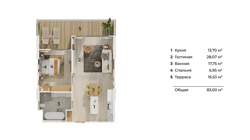 Layan Green Park, floor plan: pool