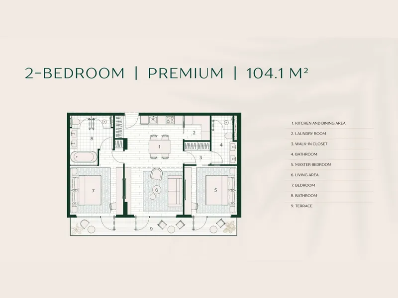Layan Verde, floor plan