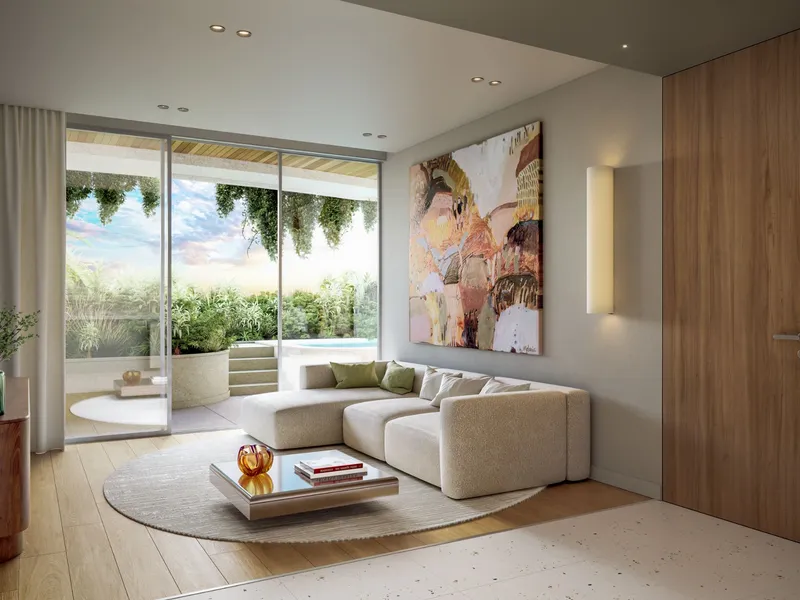 Layan Verde, interior
