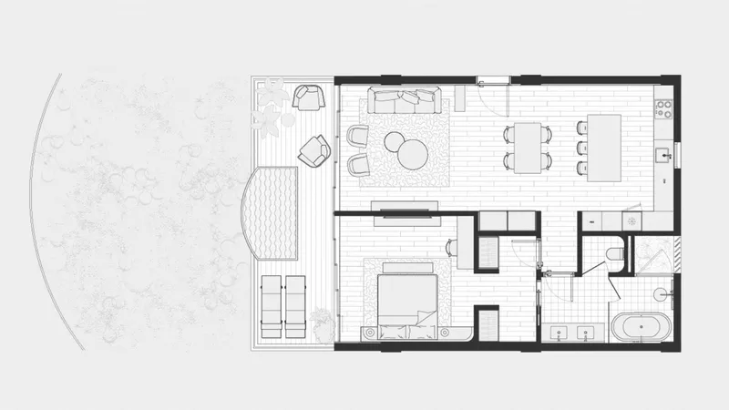 Layan Verde, floor plan