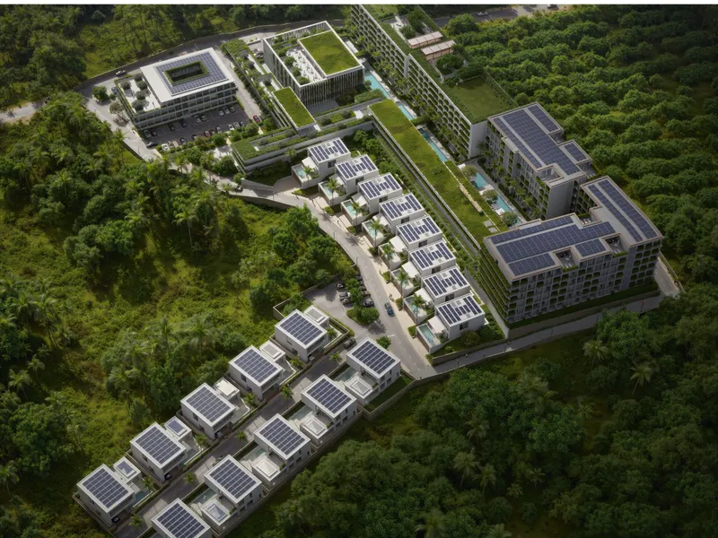 Studio 36 sqm in The Momentum (Layan) · Developer render
