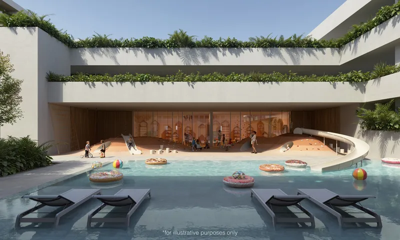 Studio 36 sqm in The Momentum (Layan) · Developer render