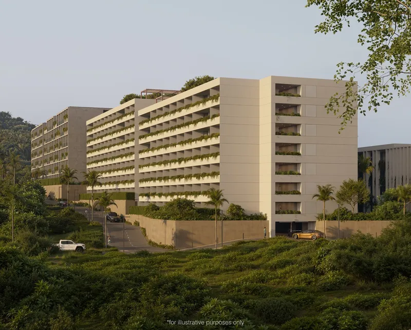Studio 36 sqm in The Momentum (Layan) · Developer render