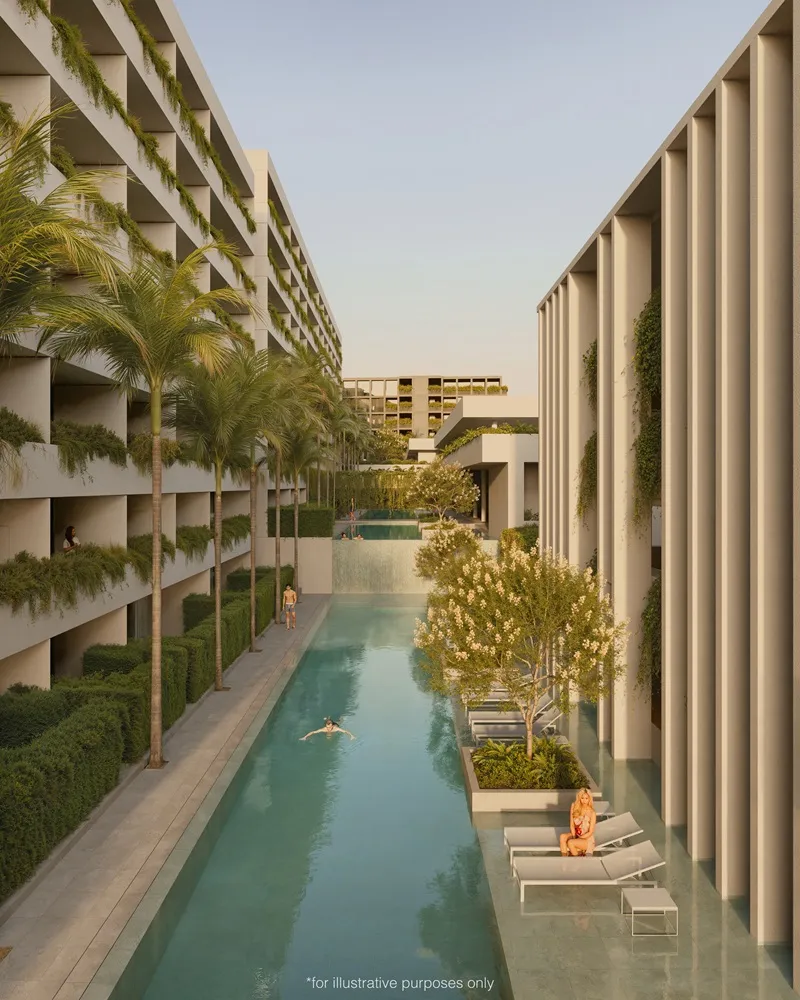 Studio 36 sqm in The Momentum (Layan) · Developer render
