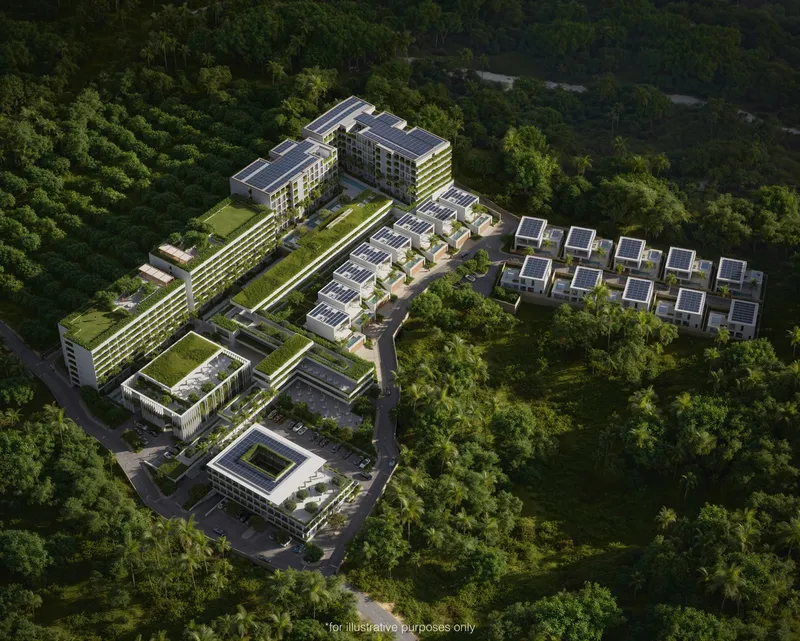 Studio 36 sqm in The Momentum (Layan) · Developer render