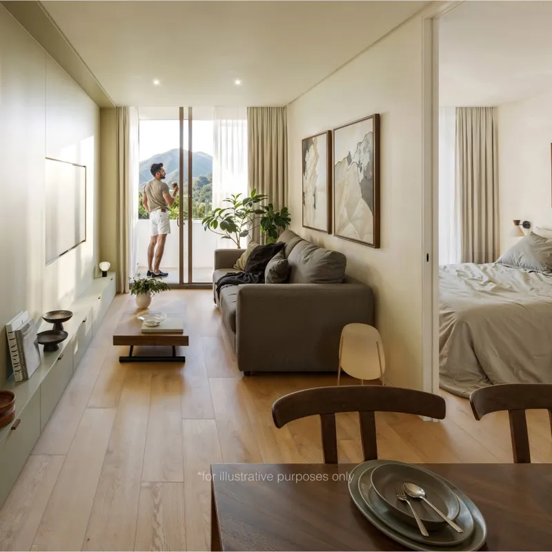 Studio 36 sqm in The Momentum (Layan) · Developer render