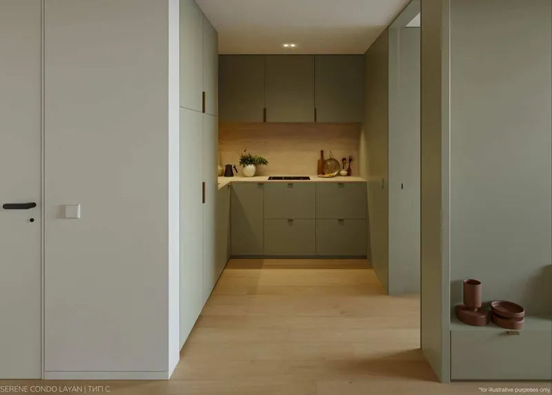 Studio 36 sqm in The Momentum (Layan) · Developer render
