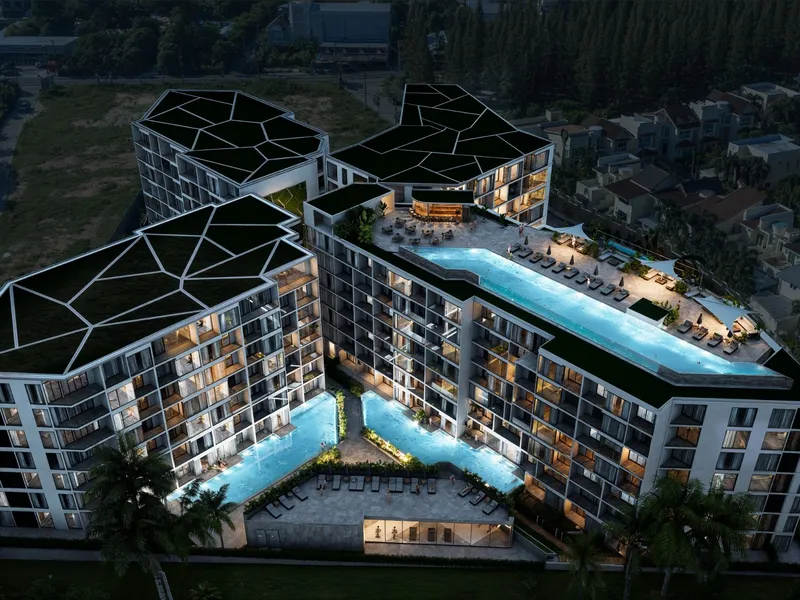 Next Point Condominium, exterior