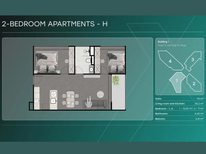 Next Point Condominium, floor plan