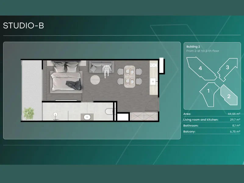 Next Point Condominium, floor plan