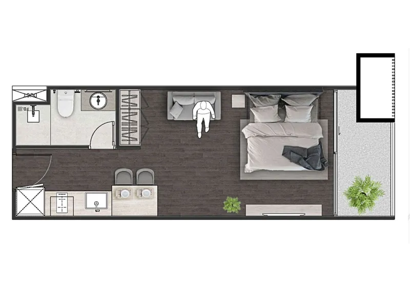 Next Point Condominium, floor plan