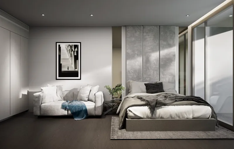 Studio 35 m² – Next Point Condominium (Rawai) · interiér