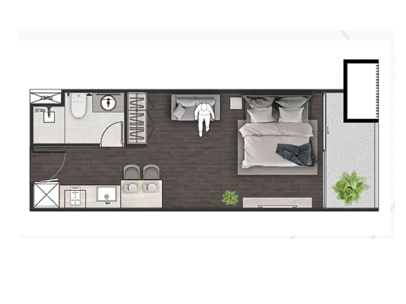 Next Point Condominium, floor plan