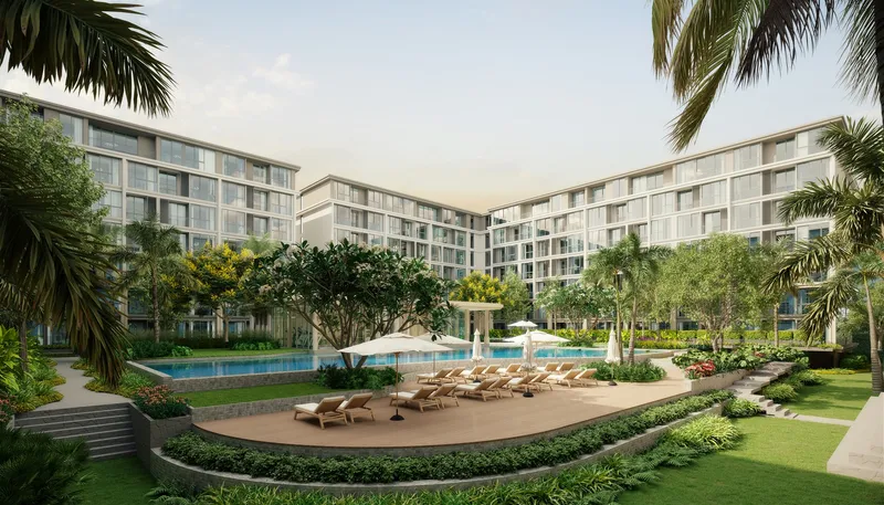 Apartment 1-bedroom 47.9 sqm in The Ozone Signature (Bang Tao) · pool