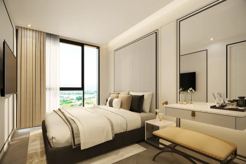 Apartment 1-bedroom 47.9 sqm in The Ozone Signature (Bang Tao) · bedroom