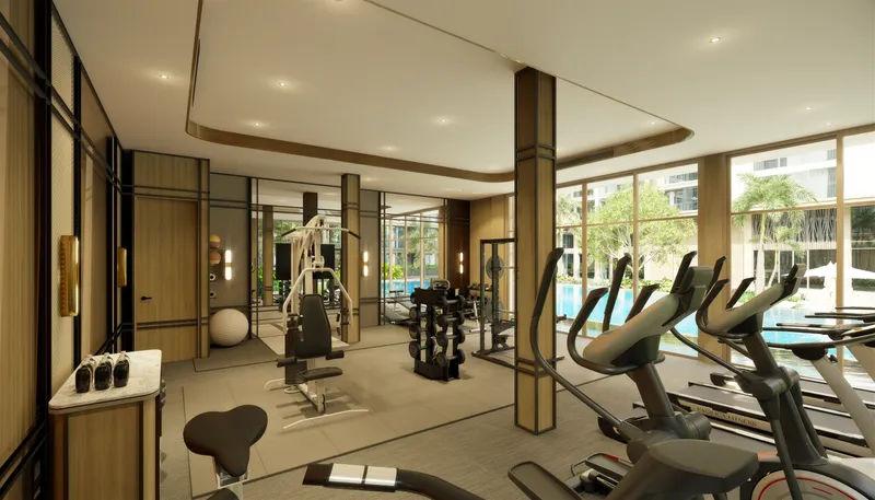 Apartment 1-bedroom 47.9 sqm in The Ozone Signature (Bang Tao) · gym