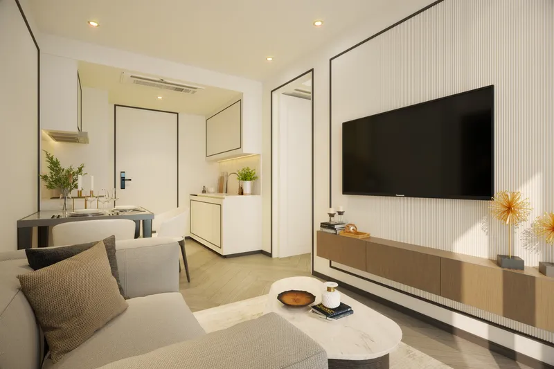 Apartment 1-bedroom 47.9 sqm in The Ozone Signature (Bang Tao) · bedroom