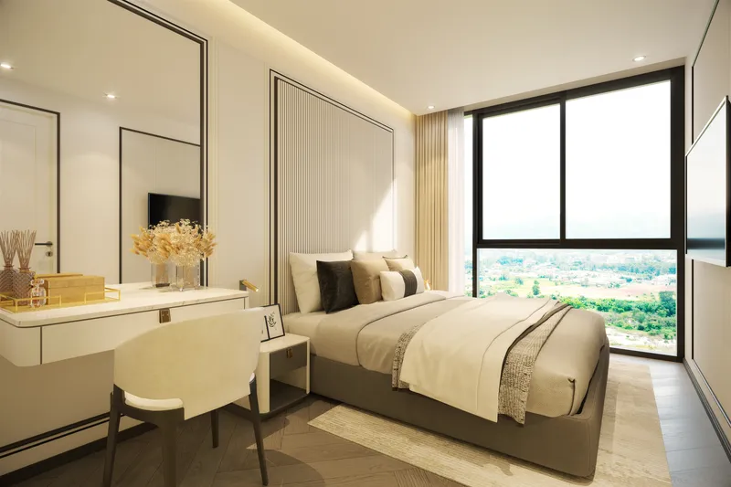 Apartment 1-bedroom 47.9 sqm in The Ozone Signature (Bang Tao) · bedroom