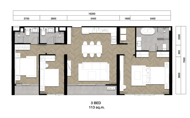 The Ozone Signature, floor plan