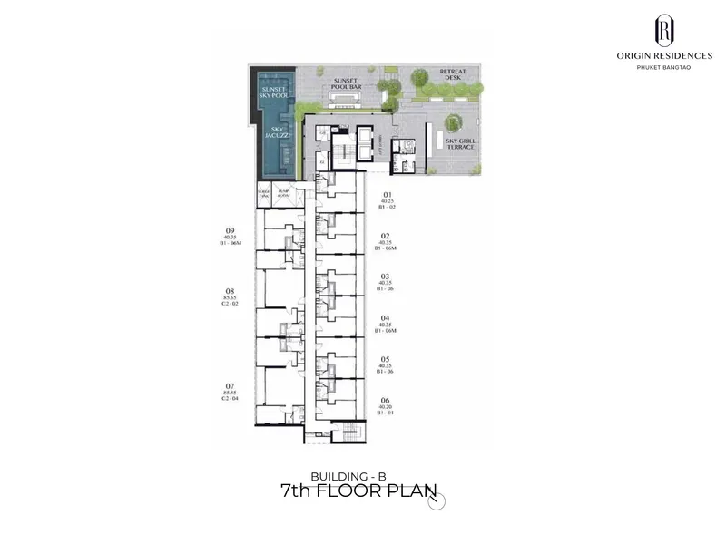 Apartment 2-bedroom 60 sqm in SO Origin Residences Bangtao (Bang Tao) · photo