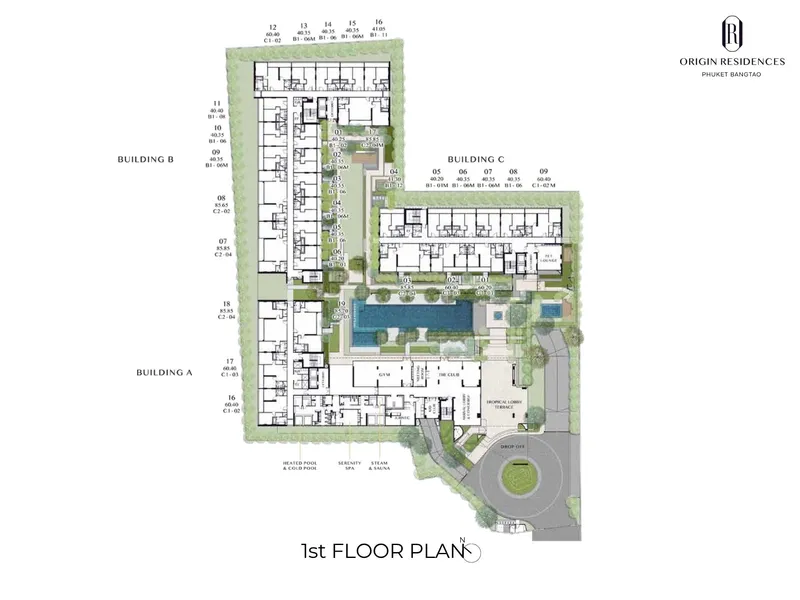 Apartment 2-bedroom 60 sqm in SO Origin Residences Bangtao (Bang Tao) · photo