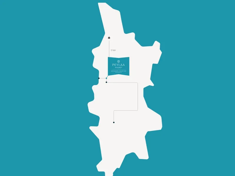Apartment 1-bedroom 46 sqm in Peylaa Phuket (Bang Tao) · Development floor plan