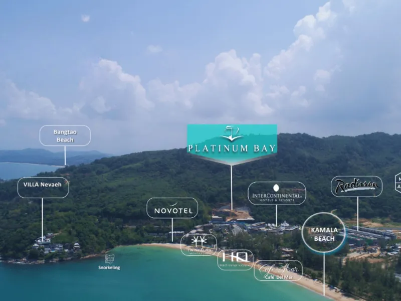 Villa Studio 28 sqm in Platinum Bay (Kamala) · Development floor plan