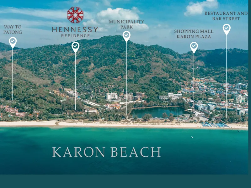 Apartment 1-bedroom 35 sqm in Proud Residence (Karon) · Development floor plan