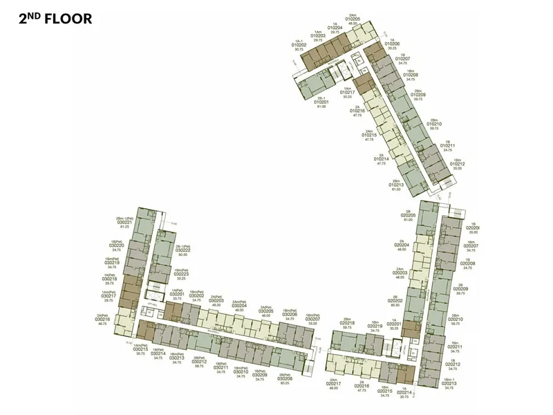 Rhea Sansiri, floor plan