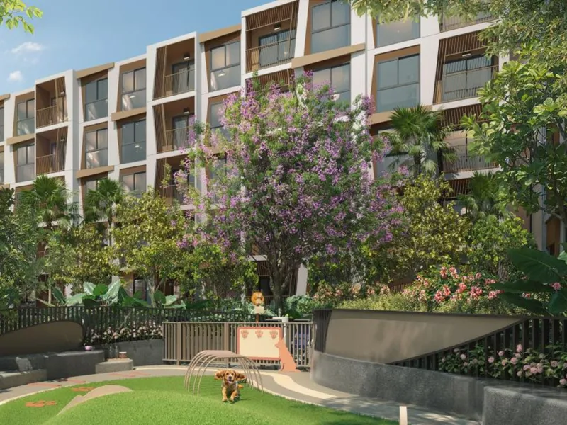 Apartment 1-bedroom 29.75 sqm in Rhea Sansiri (Surin) · exterior