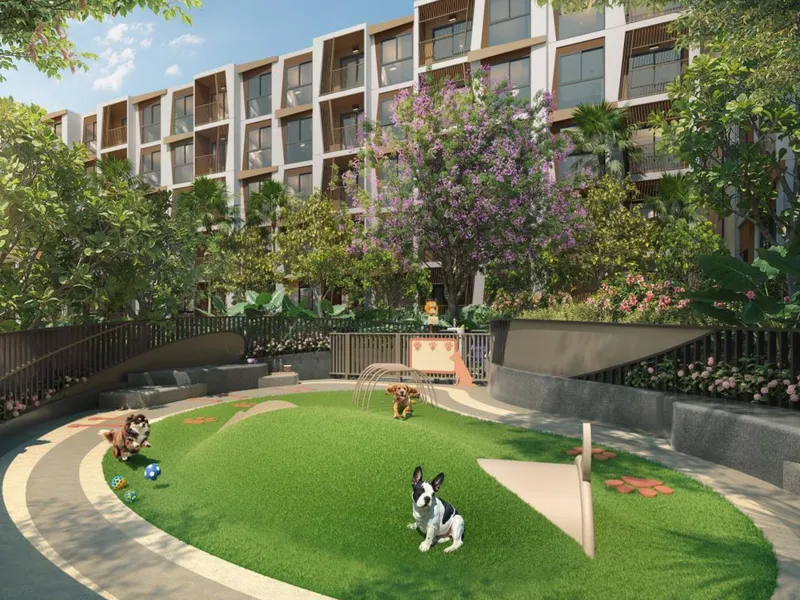 Apartment 1-bedroom 29.75 sqm in Rhea Sansiri (Surin) · exterior