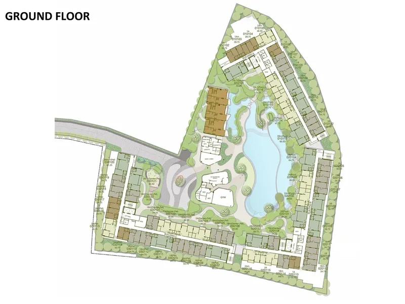 Rhea Sansiri, floor plan