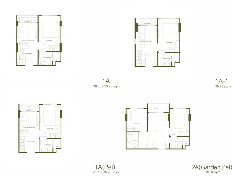 Rhea Sansiri, floor plan