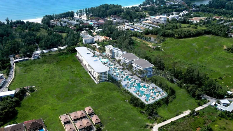 Apartment 2-bedroom 67 sqm in Riviera Andaman City (Bang Tao) · aerial view