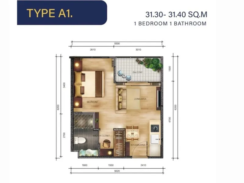 Royal Lee The Terminal Phuket, floor plan