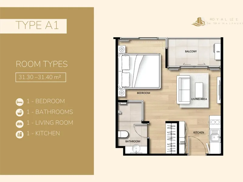 Royal Lee The Terminal Phuket, floor plan