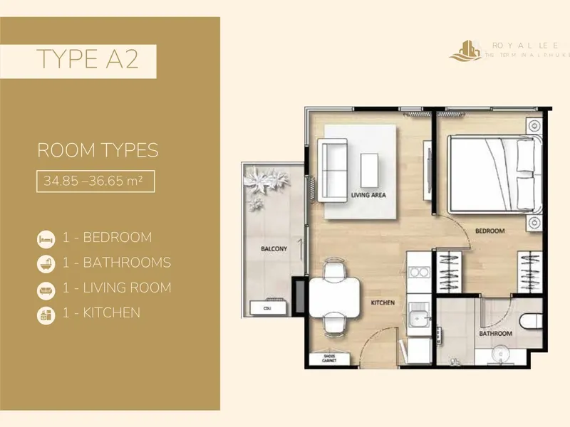 Royal Lee The Terminal Phuket, floor plan