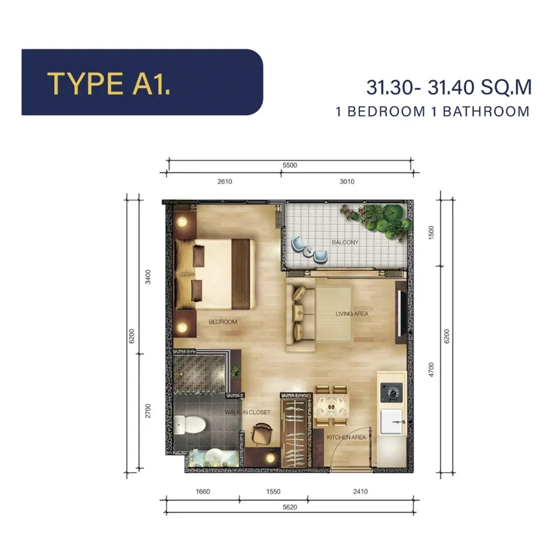 Royal Lee The Terminal Phuket, floor plan
