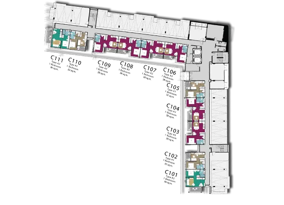 Royal Lee The Terminal Phuket, floor plan