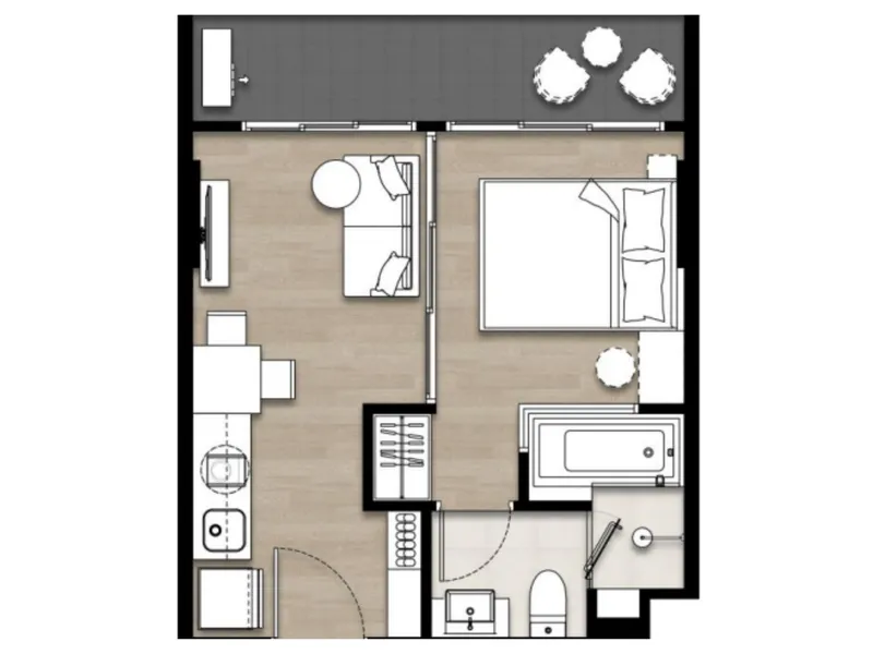 SO Origin Bangtao, floor plan