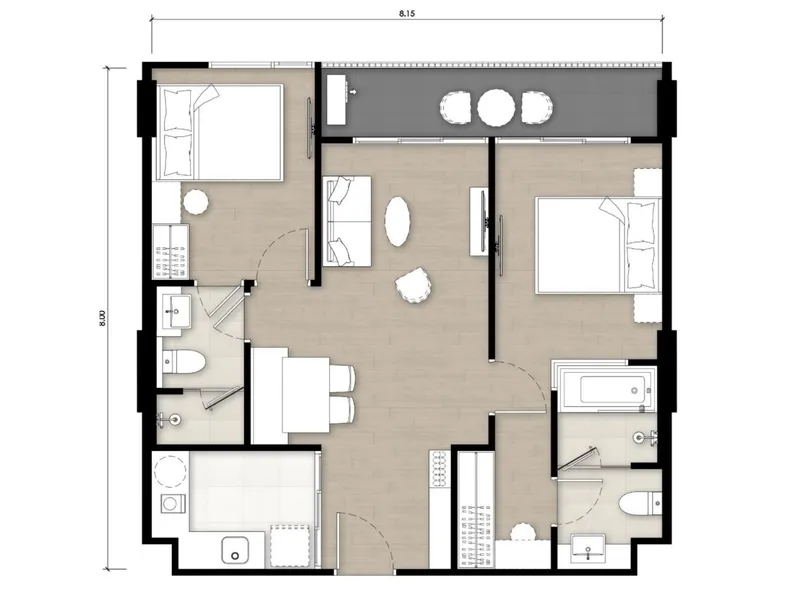 SO Origin Kata, floor plan