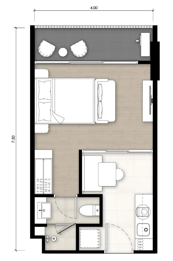 SO Origin Kata, floor plan